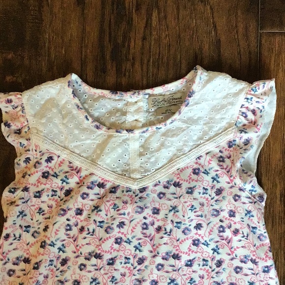 Lucky brand tunic top.  Size 6x - Picture 3 of 5